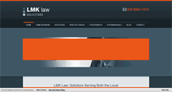 Desktop Screenshot of lmklaw.co.uk